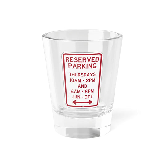 PBOT Road sign P4113D (Oregon) (Road Sign) Shot Glass 1.5oz 1.5oz - Go Mug Yourself
