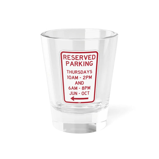 PBOT Road sign P4113L (Oregon) (Road Sign) Shot Glass 1.5oz 1.5oz - Go Mug Yourself