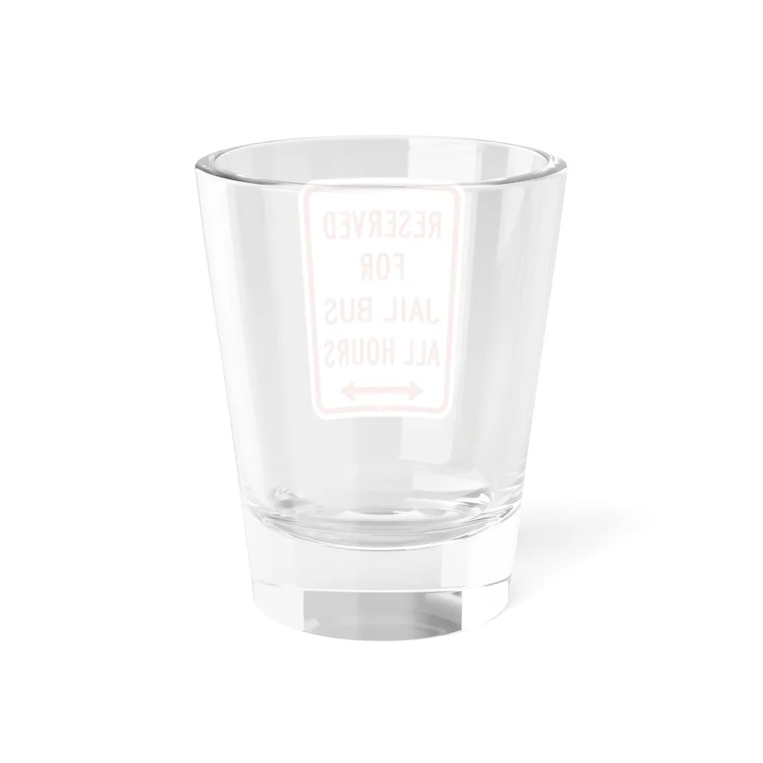 PBOT Road sign P4140D (Oregon) (Road Sign) Shot Glass 1.5oz - Go Mug Yourself