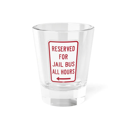 PBOT Road sign P4140L (Oregon) (Road Sign) Shot Glass 1.5oz 1.5oz - Go Mug Yourself