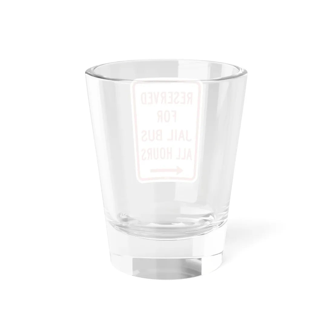 PBOT Road sign P4140L (Oregon) (Road Sign) Shot Glass 1.5oz - Go Mug Yourself