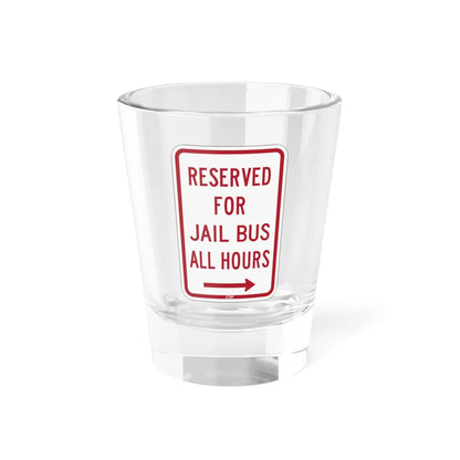 PBOT Road sign P4140R (Oregon) (Road Sign) Shot Glass 1.5oz 1.5oz - Go Mug Yourself