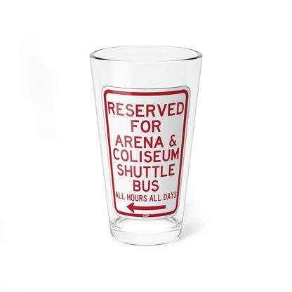 PBOT Road sign P4141 (Oregon) (Road Sign) Pint Glass 16oz 16oz - Go Mug Yourself