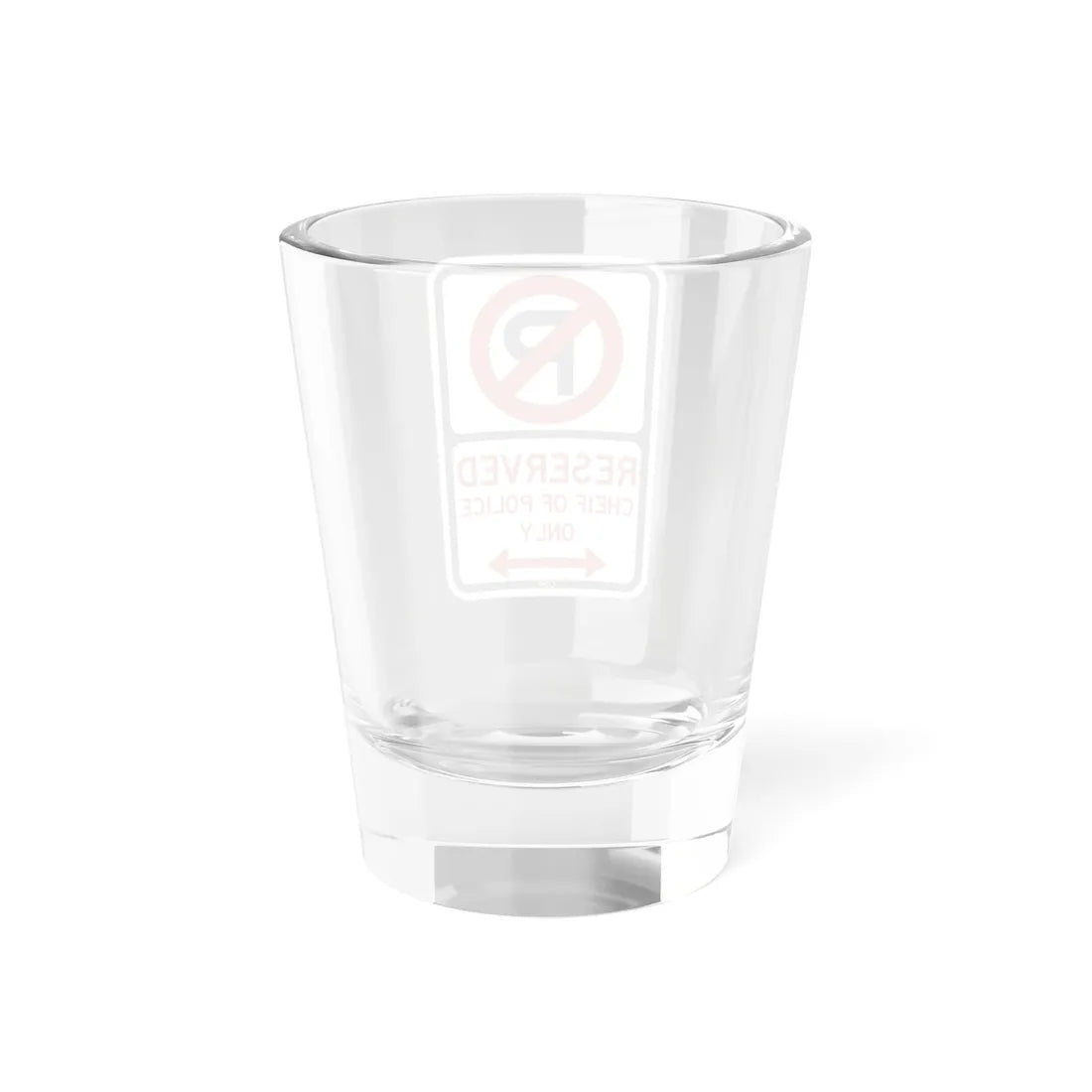 PBOT Road sign P4200D (Oregon) (Road Sign) Shot Glass 1.5oz - Go Mug Yourself