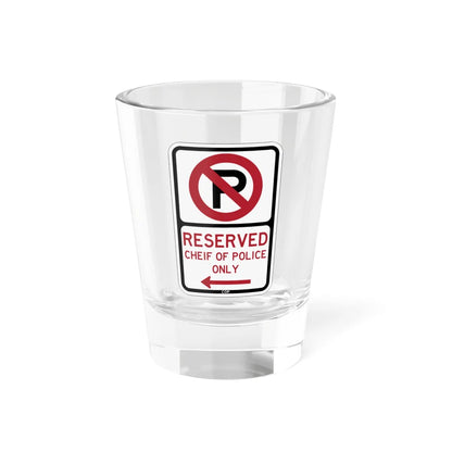 PBOT Road sign P4200L (Oregon) (Road Sign) Shot Glass 1.5oz 1.5oz - Go Mug Yourself