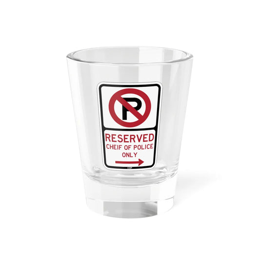 PBOT Road sign P4200R (Oregon) (Road Sign) Shot Glass 1.5oz 1.5oz - Go Mug Yourself