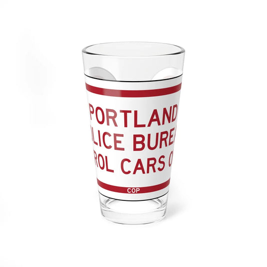 PBOT Road sign P4225 (Oregon) (Road Sign) Pint Glass 16oz 16oz - Go Mug Yourself