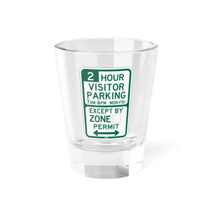 PBOT Road sign P4440D (Oregon) (Road Sign) Shot Glass 1.5oz 1.5oz - Go Mug Yourself