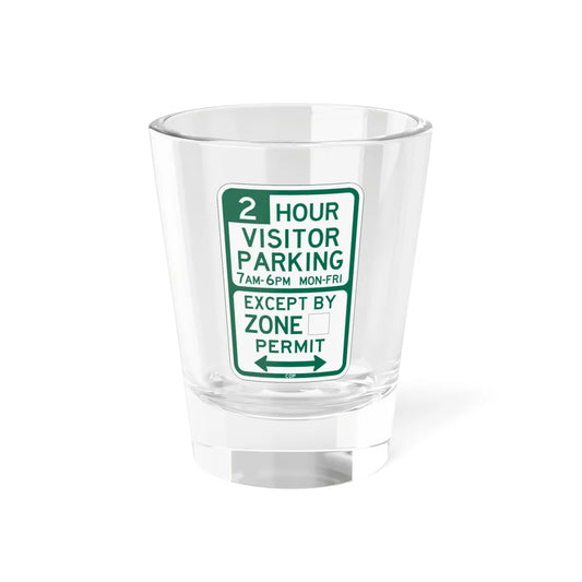 PBOT Road sign P4440D (Oregon) (Road Sign) Shot Glass 1.5oz 1.5oz - Go Mug Yourself