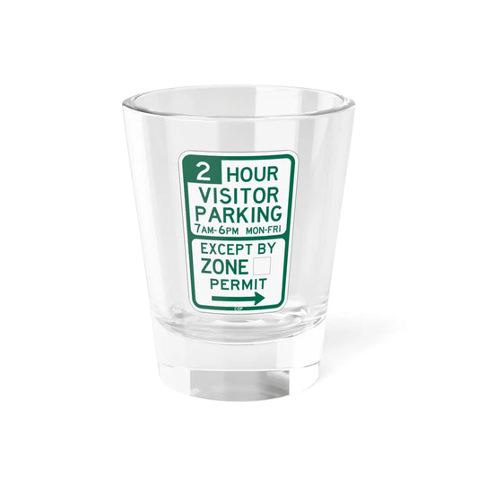 PBOT Road sign P4440L (Oregon) (Road Sign) Shot Glass 1.5oz 1.5oz - Go Mug Yourself