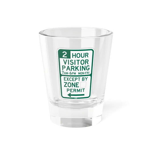 PBOT Road sign P4440R (Oregon) (Road Sign) Shot Glass 1.5oz 1.5oz - Go Mug Yourself