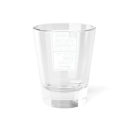PBOT Road sign P4440R (Oregon) (Road Sign) Shot Glass 1.5oz - Go Mug Yourself