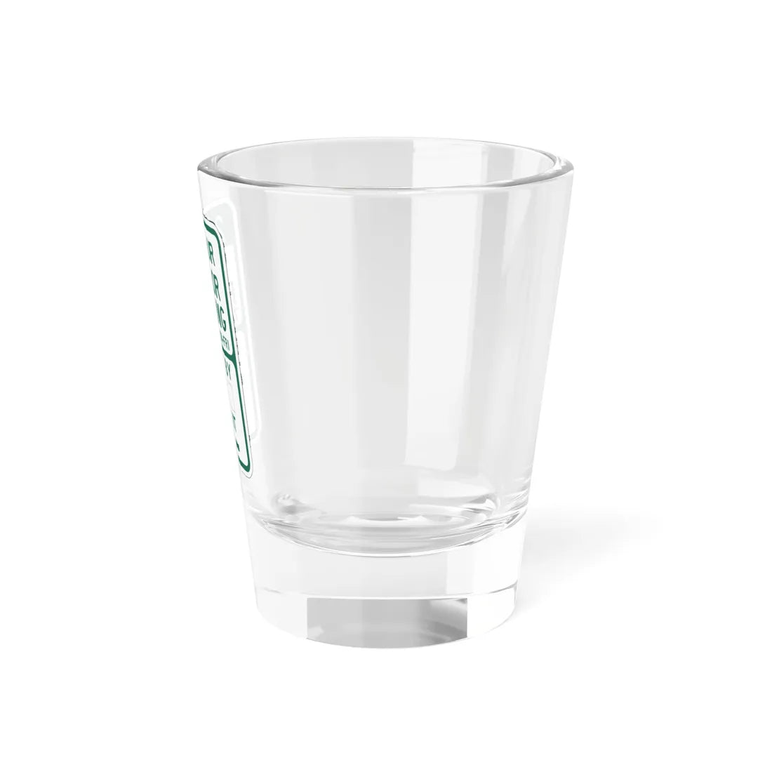 PBOT Road sign P4440R (Oregon) (Road Sign) Shot Glass 1.5oz - Go Mug Yourself