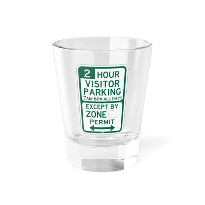 PBOT Road sign P4441D (Oregon) (Road Sign) Shot Glass 1.5oz 1.5oz - Go Mug Yourself