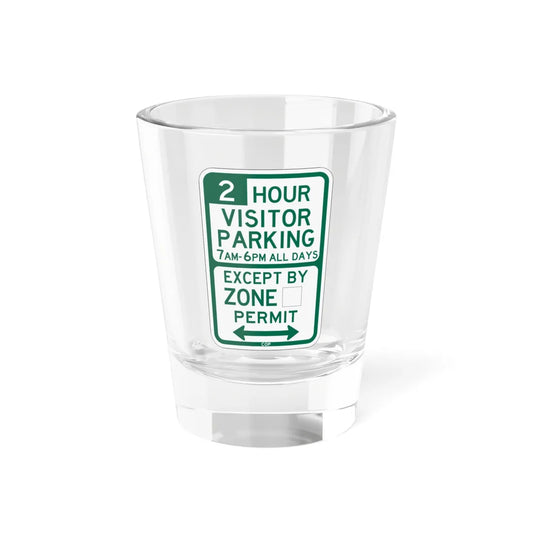 PBOT Road sign P4441D (Oregon) (Road Sign) Shot Glass 1.5oz 1.5oz - Go Mug Yourself