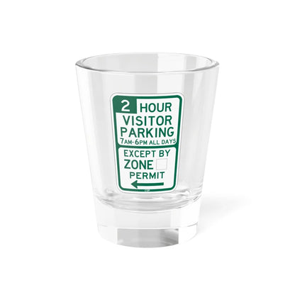 PBOT Road sign P4441L (Oregon) (Road Sign) Shot Glass 1.5oz 1.5oz - Go Mug Yourself