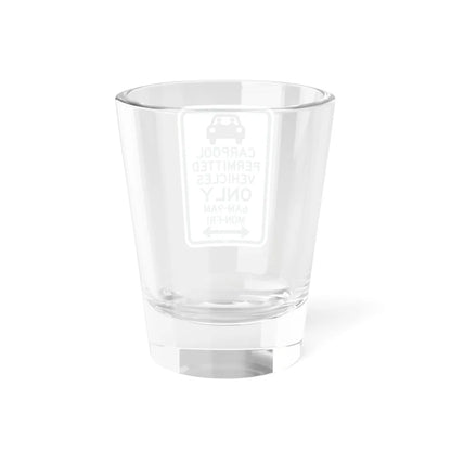 PBOT Road sign P4451D (Oregon) (Road Sign) Shot Glass 1.5oz - Go Mug Yourself