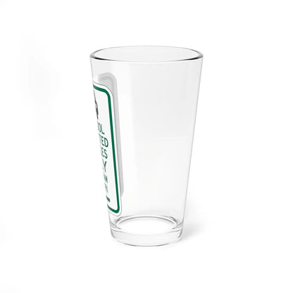 PBOT Road sign P4451L (Oregon) (Road Sign) Pint Glass 16oz - Go Mug Yourself