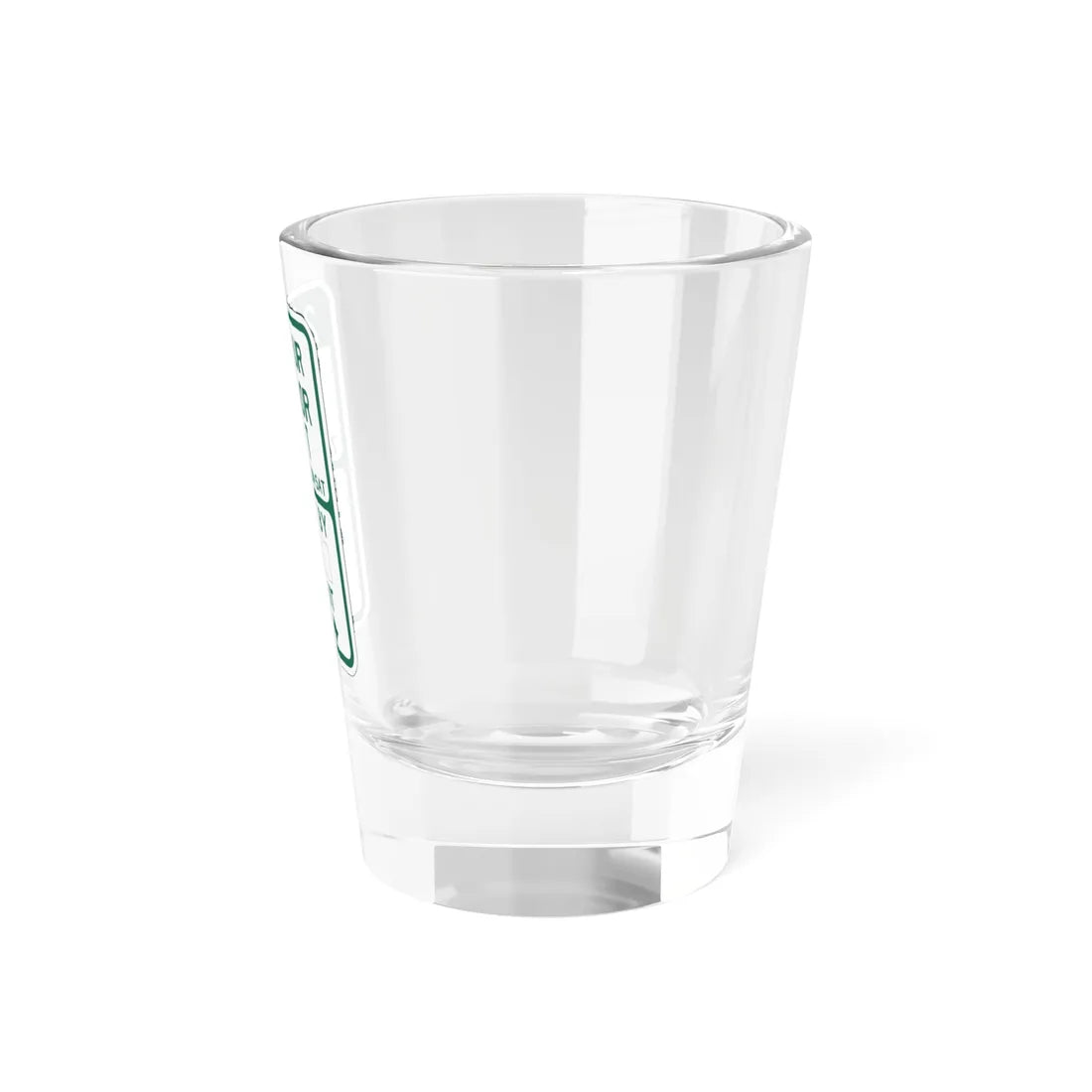 PBOT Road sign P4452R (Oregon) (Road Sign) Shot Glass 1.5oz - Go Mug Yourself