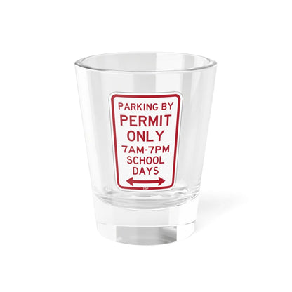 PBOT Road sign P4456D (Oregon) (Road Sign) Shot Glass 1.5oz 1.5oz - Go Mug Yourself