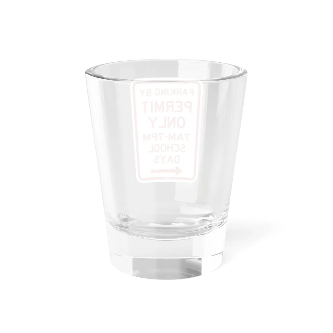 PBOT Road sign P4456L (Oregon) (Road Sign) Shot Glass 1.5oz - Go Mug Yourself