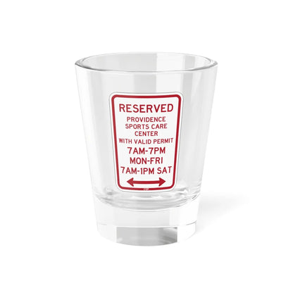 PBOT Road sign P4459D (Oregon) (Road Sign) Shot Glass 1.5oz 1.5oz - Go Mug Yourself