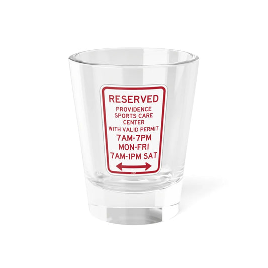 PBOT Road sign P4459D (Oregon) (Road Sign) Shot Glass 1.5oz 1.5oz - Go Mug Yourself