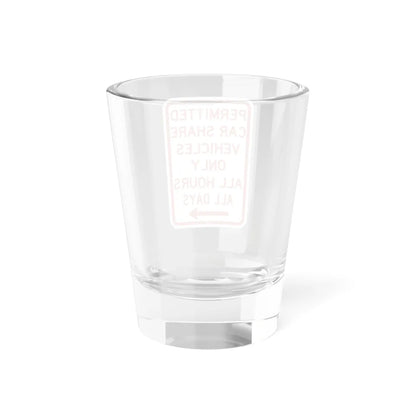 PBOT Road sign P4500L (Oregon) (Road Sign) Shot Glass 1.5oz - Go Mug Yourself