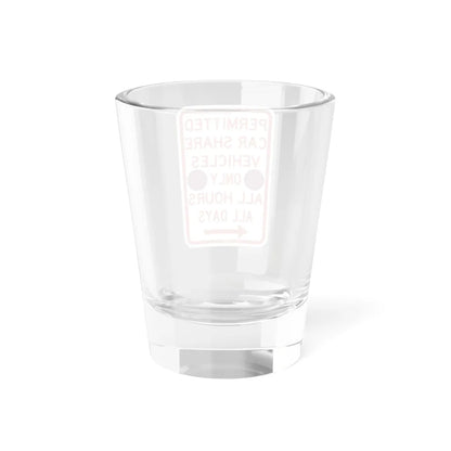 PBOT Road sign P4500L-P (Oregon) (Road Sign) Shot Glass 1.5oz - Go Mug Yourself