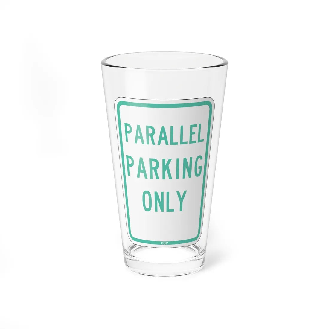 PBOT Road sign P4600 (Oregon) (Road Sign) Pint Glass 16oz 16oz - Go Mug Yourself