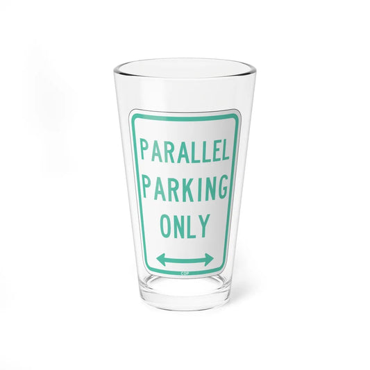 PBOT Road sign P4600D (Oregon) (Road Sign) Pint Glass 16oz 16oz - Go Mug Yourself