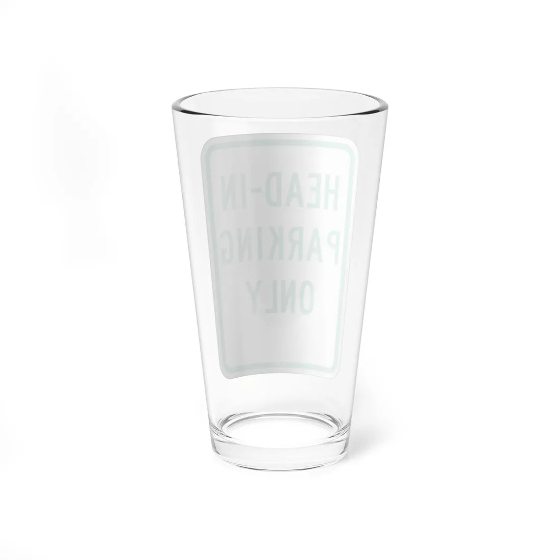 PBOT Road sign P4640 (Oregon) (Road Sign) Pint Glass 16oz - Go Mug Yourself