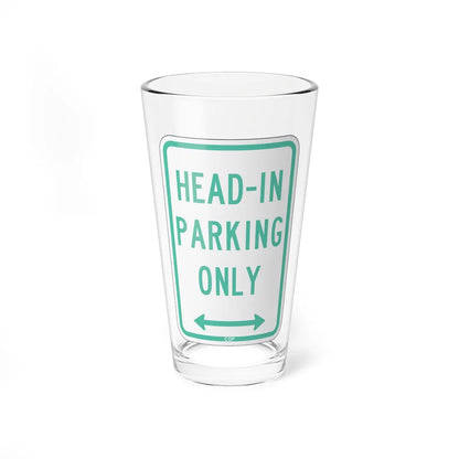 PBOT Road sign P4640D (Oregon) (Road Sign) Pint Glass 16oz 16oz - Go Mug Yourself