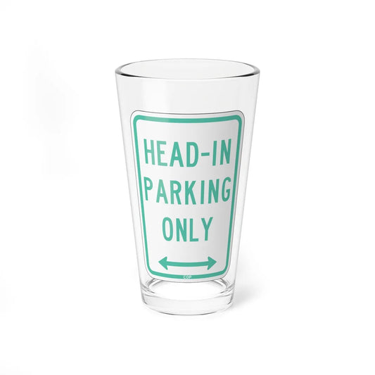 PBOT Road sign P4640D (Oregon) (Road Sign) Pint Glass 16oz 16oz - Go Mug Yourself