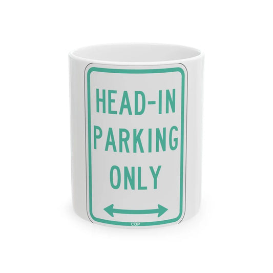 PBOT Road sign P4640D (Oregon) (Road Sign) White Coffee Mug 11oz - Go Mug Yourself