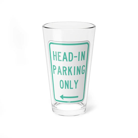 PBOT Road sign P4640L (Oregon) (Road Sign) Pint Glass 16oz 16oz - Go Mug Yourself