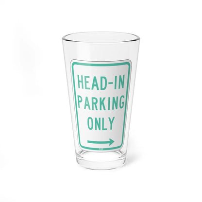 PBOT Road sign P4640R (Oregon) (Road Sign) Pint Glass 16oz 16oz - Go Mug Yourself