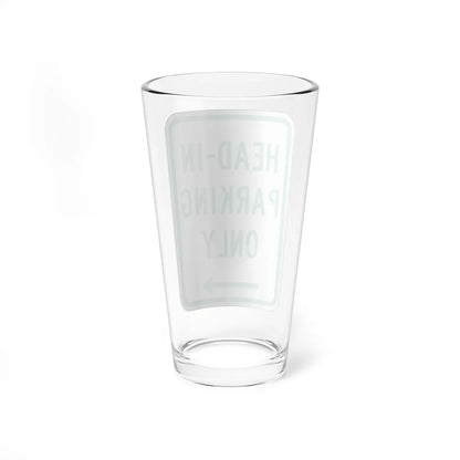 PBOT Road sign P4640R (Oregon) (Road Sign) Pint Glass 16oz - Go Mug Yourself