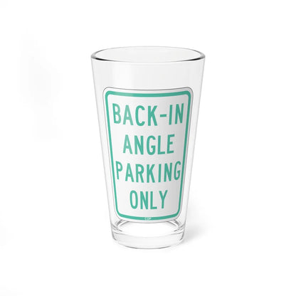 PBOT Road sign P4645 (Oregon) (Road Sign) Pint Glass 16oz 16oz - Go Mug Yourself