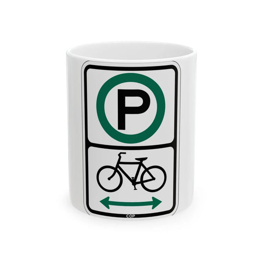 PBOT Road sign P4650D (Oregon) (Road Sign) White Coffee Mug 11oz - Go Mug Yourself