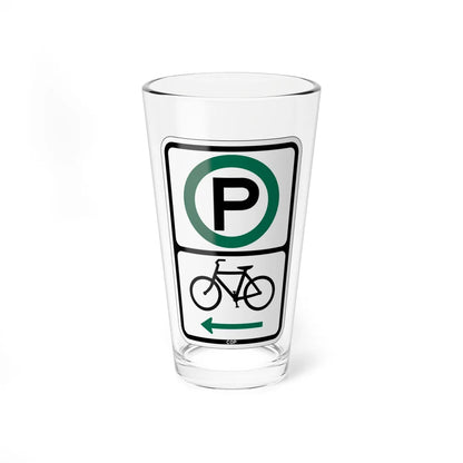 PBOT Road sign P4650L (Oregon) (Road Sign) Pint Glass 16oz - Go Mug Yourself