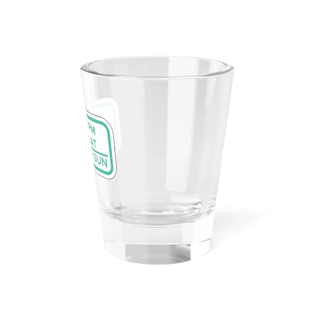 PBOT Road sign P4690 (Oregon) (Road Sign) Shot Glass 1.5oz - Go Mug Yourself