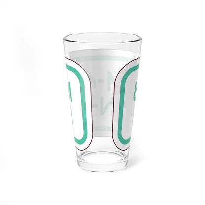 PBOT Road sign P4702 (Oregon) (Road Sign) Pint Glass 16oz - Go Mug Yourself