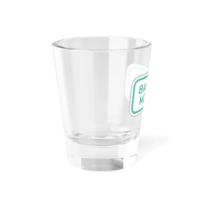 PBOT Road sign P4702 (Oregon) (Road Sign) Shot Glass 1.5oz - Go Mug Yourself