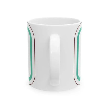 PBOT Road sign P4702 (Oregon) (Road Sign) White Coffee Mug - Go Mug Yourself