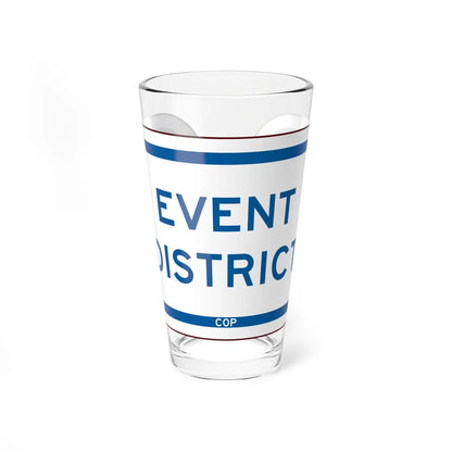 PBOT Road sign P4730 (Oregon) (Road Sign) Pint Glass 16oz 16oz - Go Mug Yourself