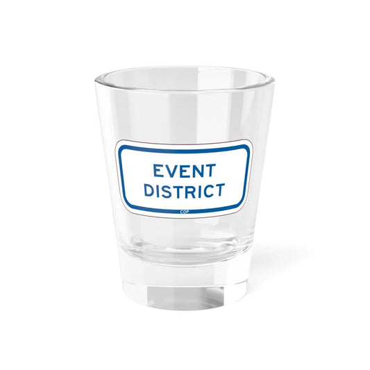 PBOT Road sign P4730 (Oregon) (Road Sign) Shot Glass 1.5oz 1.5oz - Go Mug Yourself