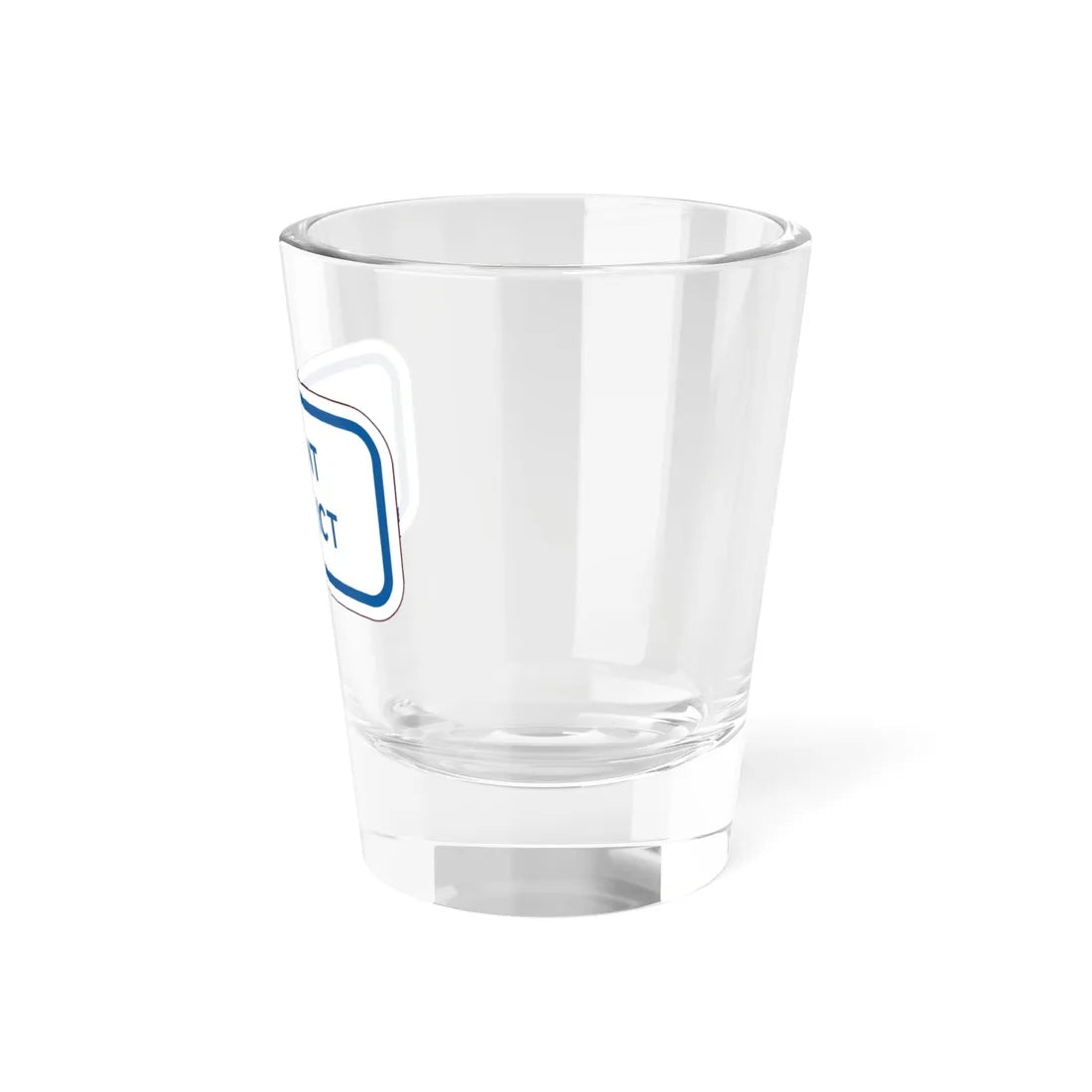 PBOT Road sign P4730 (Oregon) (Road Sign) Shot Glass 1.5oz - Go Mug Yourself