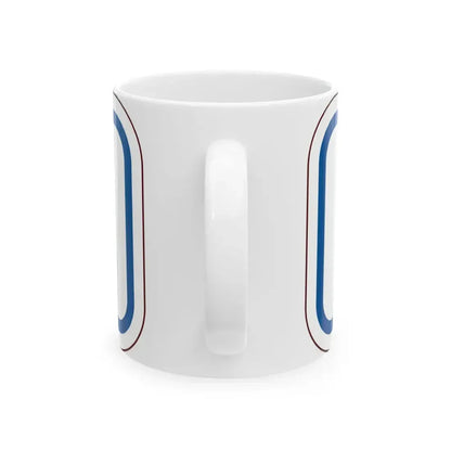 PBOT Road sign P4730 (Oregon) (Road Sign) White Coffee Mug - Go Mug Yourself