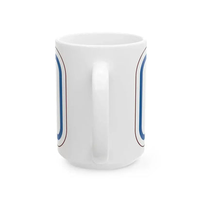 PBOT Road sign P4730 (Oregon) (Road Sign) White Coffee Mug - Go Mug Yourself